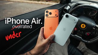Life with iPhone Air as a Pro Max User... (Battery Test + Camera)