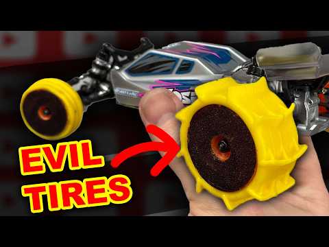 NASTY Tires on Micro RC Racing Car