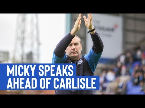 Pre Match | Micky Mellon (Carlisle United)