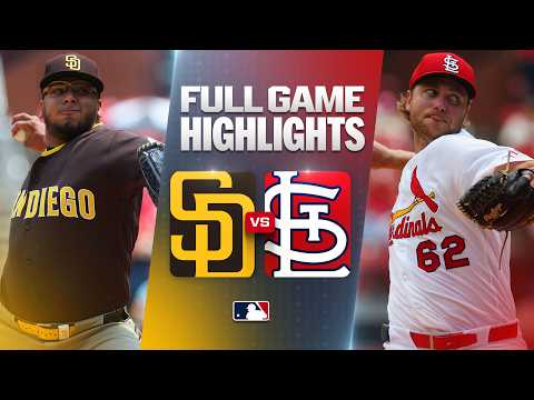 세인트루이스 VS 샌디에이고 1:6 MLB 하이라이트