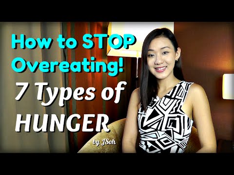 How to STOP Overeating: 7 Types of HUNGER Video