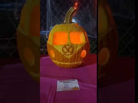 Pumpkin Carving Contest Entry.