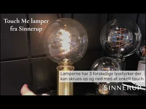 Køb SINNERUP Touch bordlampe lige her! | Lækker kvalitet