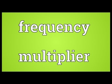 Frequency multiplier Meaning