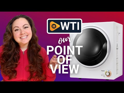 Panda 110V 850W Electric Compact Portable Clothes Laundry Dryer with Stainless Steel Tub Apartment Size 1.5 cu.ft - WTI product video review