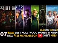 Top 7 Best Hollywood Movies in Hindi | you can watch on YouTube Right now