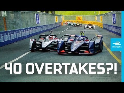 40 Overtakes In 3 Minutes!  | ABB FIA Formula E Championship