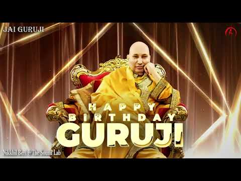 Vadhaiyaan Vadhaiyaan | Guruji Birthday Song | Nikkhil Beri Feat. Leena Balkrishna