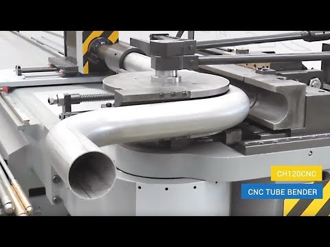 CNC Tube Bender - CH120CNC (114.3mm stainless steel) | AMOB