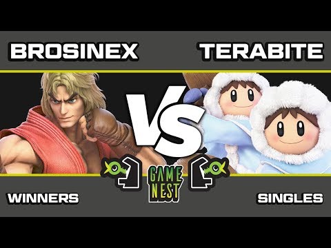 Game Nest Smash It Up: Brosinex (Ken) vs Terabite (Ice Climbers) - Winners Round 3