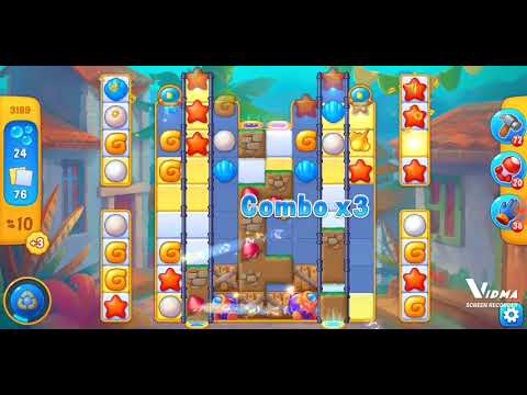 Fishdom. 3189 hard level no boosters and diamonds