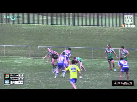 2016 ICRL  Round 3  1st Grade Highlights   Corrimal Cougars Vs Thirroul Butchers