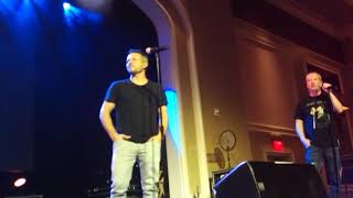 98 degrees- because of you @river city casino and hotel in St. Louis Missouri