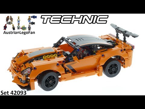 Vidéo LEGO Technic 42093 : Chevrolet Corvette ZR1