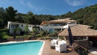 Superb contemporary Cote d'Azur villa with access to private beach and tennis -- FRV102