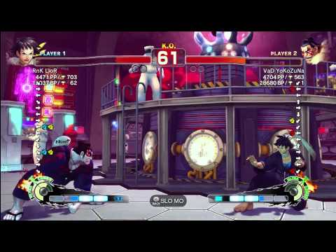 RnK Lior [Makoto] vs VaD YoKoZuNa [Honda] SSF4 Arcade Edition
