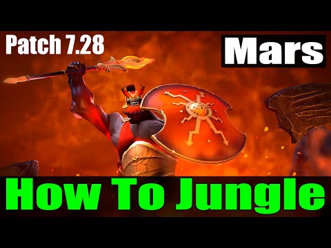 DoTa 2 How To Jungle Mars Patch 7.28 IRG