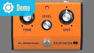 Video thumbnail for Brainworx bx_distorange Pedal Plugin Demo by Plugin Alliance