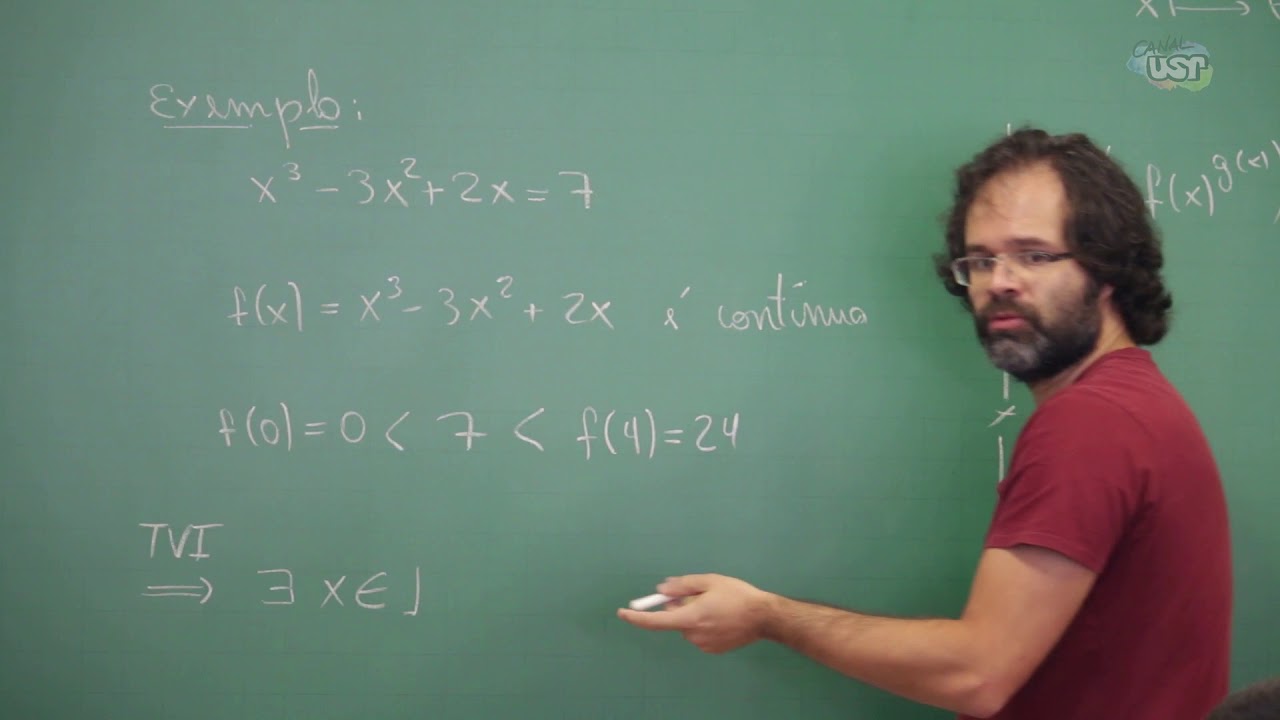 Cálculo I - Aula 14 (2/3) Teorema do Valor Intermediário