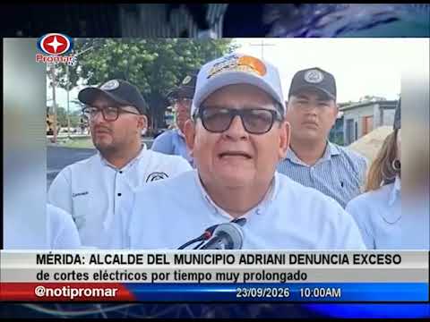 Mérida: alcalde del municipio Adriani denuncia exceso de cortes eléctricos por tiempo muy prolongado