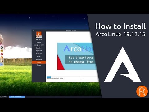 How to Install ArcoLinux 19.12.15.