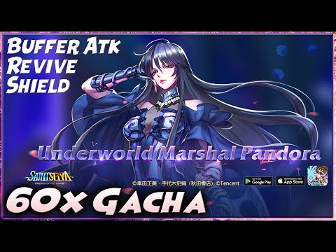 60x GACHA PANDORA Lost Canvas "Bisa REVIVE TEMEN, SHIELD, BUFF ATK" Gokil!! - Saint Seiya Awakening