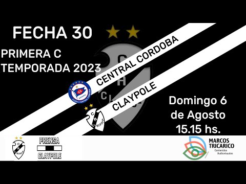 #PRIMERA C | CENTRAL CORDOBA - CLAYPOLE | FECHA 30