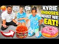 OUR SON KYRIE DECIDES WHAT WE EAT FOR 24 HOURS CHALLENGE BAD IDEA