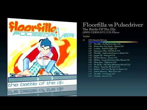 Floorfilla Vs Pulsedriver (2003) The Battle Of The Djs - Various [CD Album]