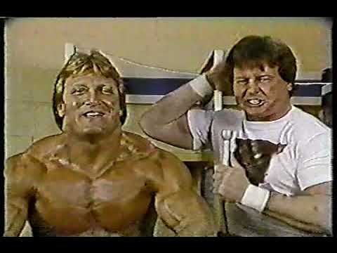 Tuesday Night Titans Commercial feat. Roddy Piper and Paul Orndorff (1984)