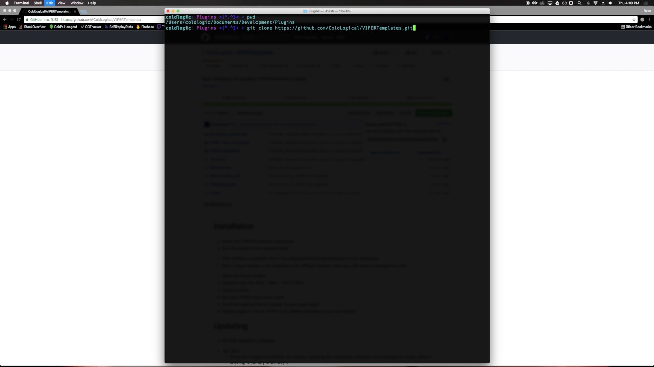 VIPER Templates - Installing