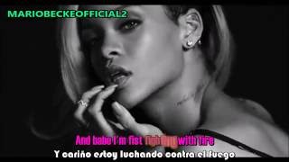 Rihanna - Love On The Brain [Lyrics + Subtitulado Al Español] Video Official HD VEVO