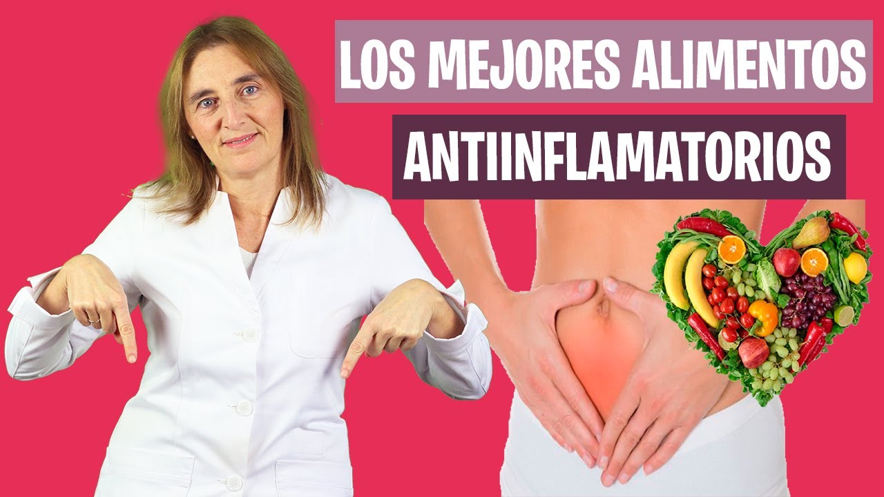 La mejor DIETA ANTIINFLAMATORIA | Acción antiinflamatoria de los alimentos | Nutrición y Dietética