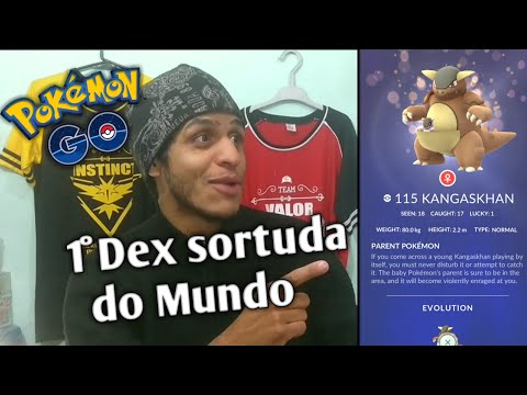 1 ° Dex sortuda do Mundo, e Sortudo mais azarado do Mundo  - Pokemon Go