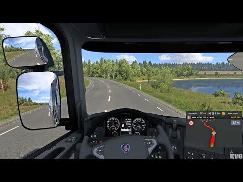 Euro Truck Simulator 2 - Örebro to Kapellskär - Scandinavia Gameplay (PC UHD) [4K60FPS]