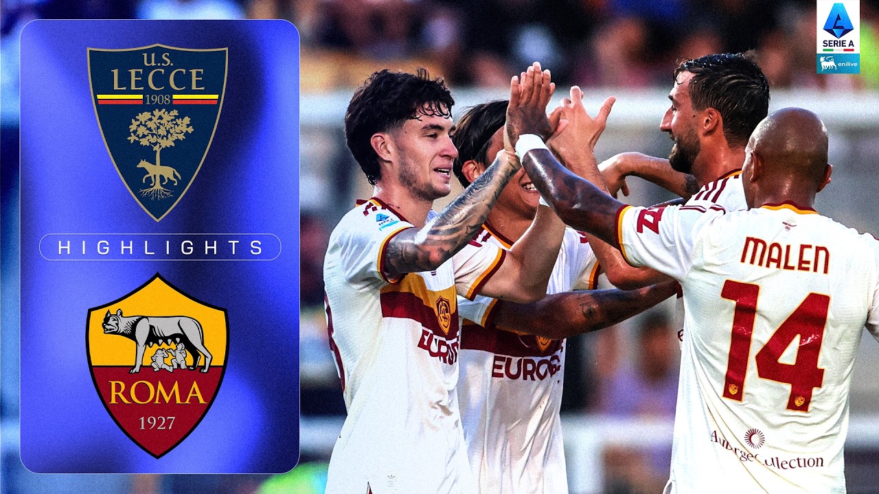 Secondo Poker per il Gasp! | LECCE-ROMA | HIGHLIGHTS | SERIE A ENILIVE 2026/27