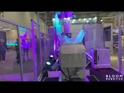 Nonplanar Large Scale 3D-printing | Formnext 2022 BLOOM Robotics