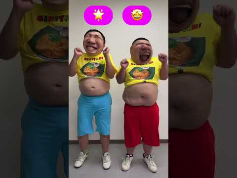120kg双子ぽよぽよ変顔ダンス【BIGコラボ】#dance #shorts #ンダホ　 #フィッシャーズ　#charlotte