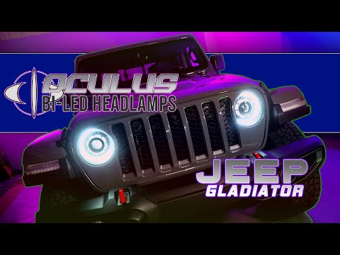 Jeep Gladiator Oculus Headlight Installation Guide by ORACLE Lighting