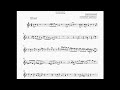 Joshua Redman - "Sweet Nasty" Tenor Sax transcription (plus Eb transposition)
