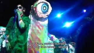 of Montreal Live 2015. PLASTIS WAFER [LYRICS] FREEBIRD, JACKSONVILLE BEACH, FL 19 JAN 2015