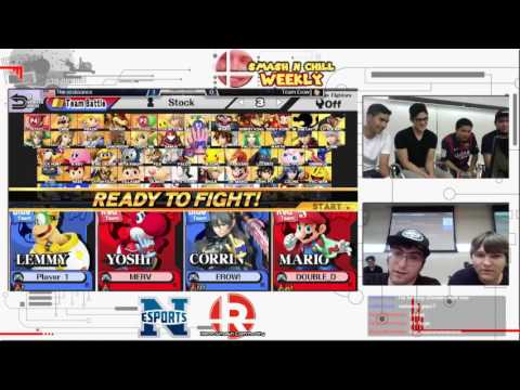 Erow & Wafox (Corrin/Pac-Man) vs Double D & Merv (Mario/Yoshi) - RSC Weeklies