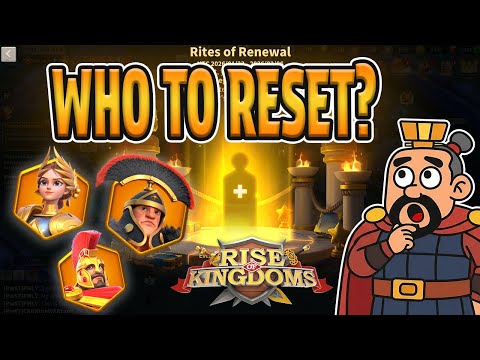 Who To Reset? Commander Reset Event | Rise of Kingdoms (RoK)
