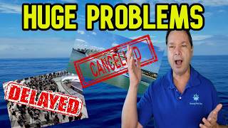 HUGE DELAYS AND THOUSANDS OF CRUISES CANCELLED OVERNIGHT