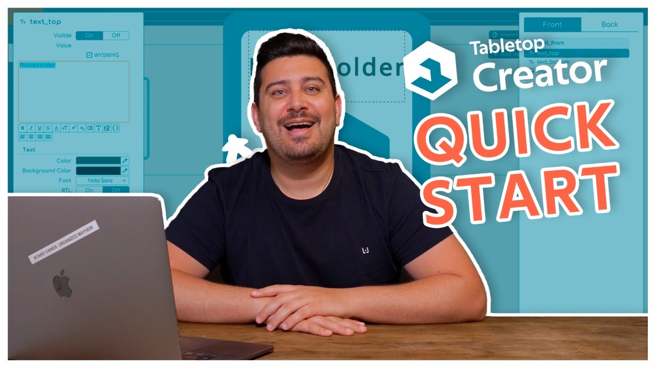 Tabletop Creator: Quick Start Guide