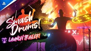 Smash Drums - Launch Trailer | PS VR2 Games Trailer
