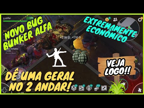 BUNKER ALFA 2 ANDAR NA GRANASA.. SUPER ECONÔMICO EM #lastdayonearth