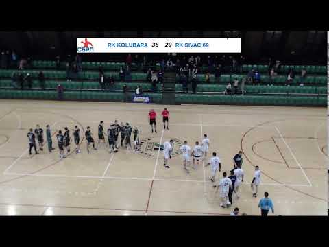 SBRL 14. kolo / SC / RK Kolubara - RK Sivac 69