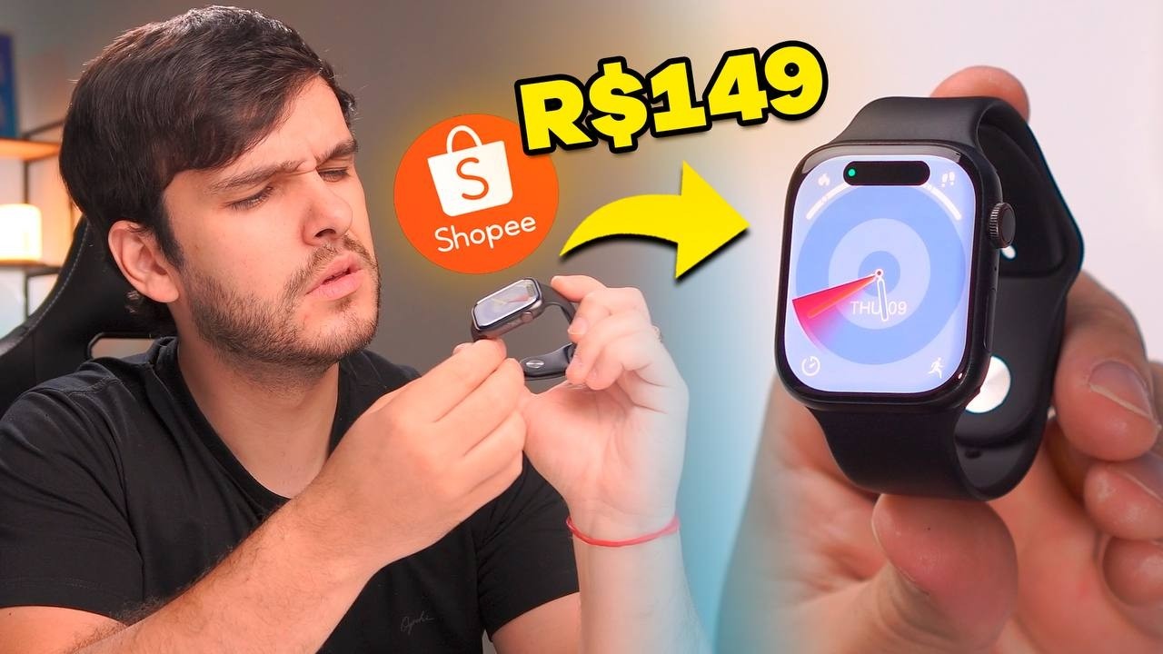 I BOUGHT AN APPLE WATCH FOR 150 REAIS ON SHOPEE