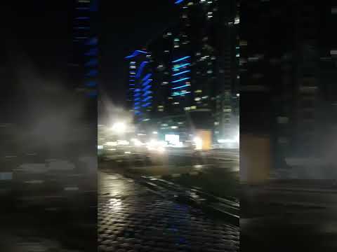 Very strong and loud waves - crazy fun. Ajman Cornich - Ajman beach